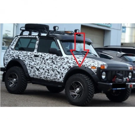 Vonkajší plastový lem LAPTER LADA NIVA 3dv. 2121 21213 21214