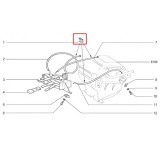 Držiak na bovden lanka kúrenia 2108-8109135