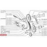 Obmedzovač rozvodovej reťaze 2101-1006050