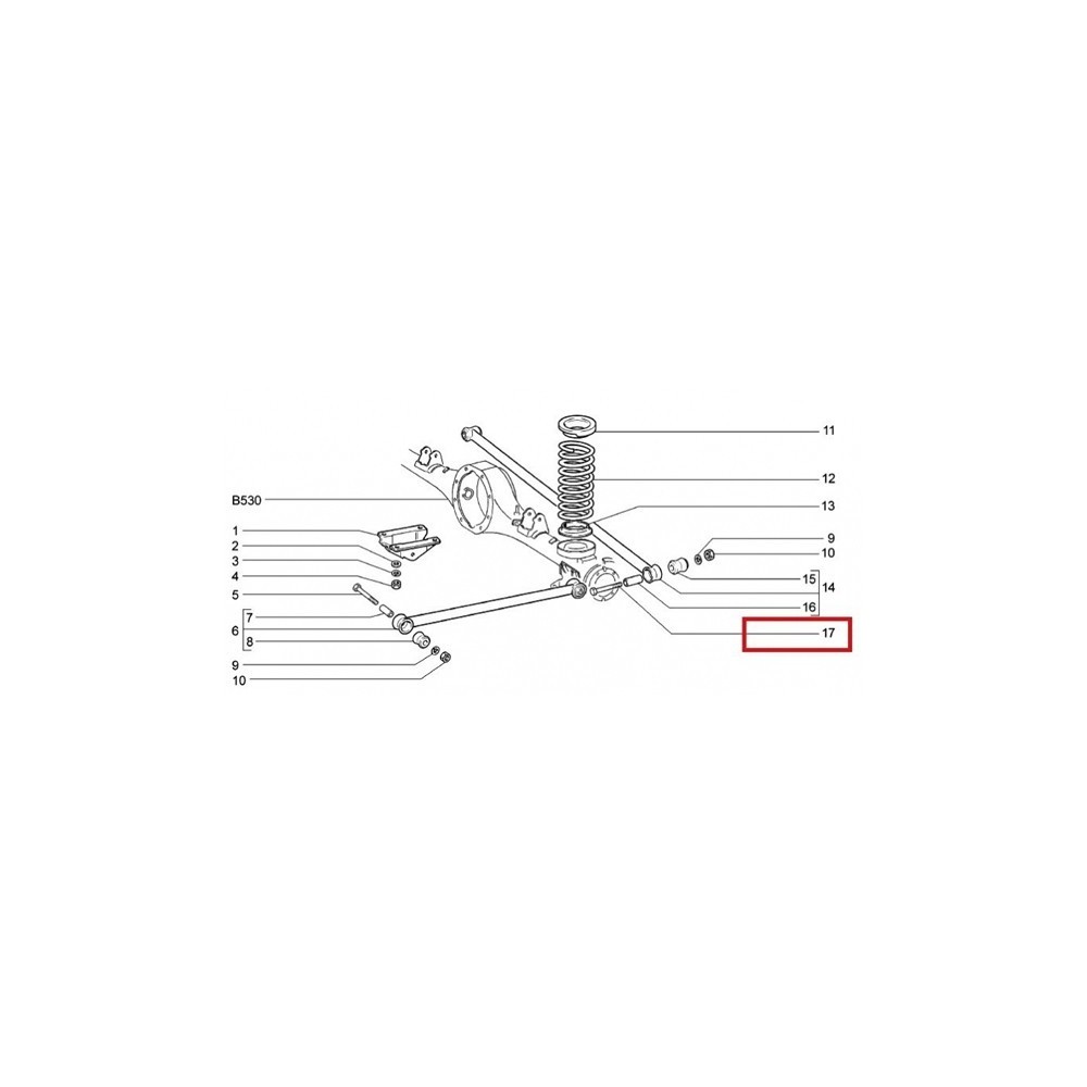 Skrutka krátkeho tiahla a pankharská tyč M12X 70mm 15541221