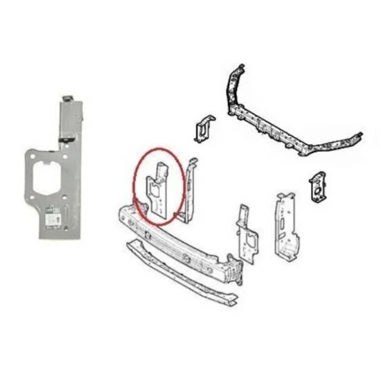 Panel rámu chladiča pravý LADA Vesta 8450039306