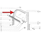 Tesnenie okna dverí pravé 2105-6103294